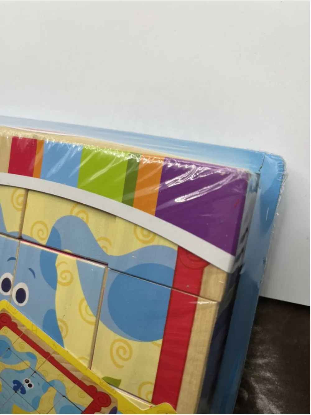 Melissa & Doug Blue's Clues & You Wooden Cube Puzzle 6-in-1 Tray NEW
